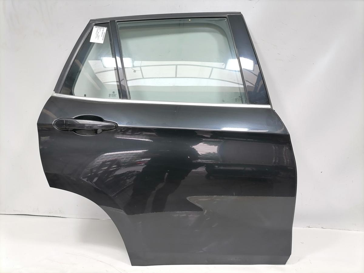 BMW X1 E84 original T&uuml;r hinten rechts 475 Blacksapphire Rohbau Bj.2013